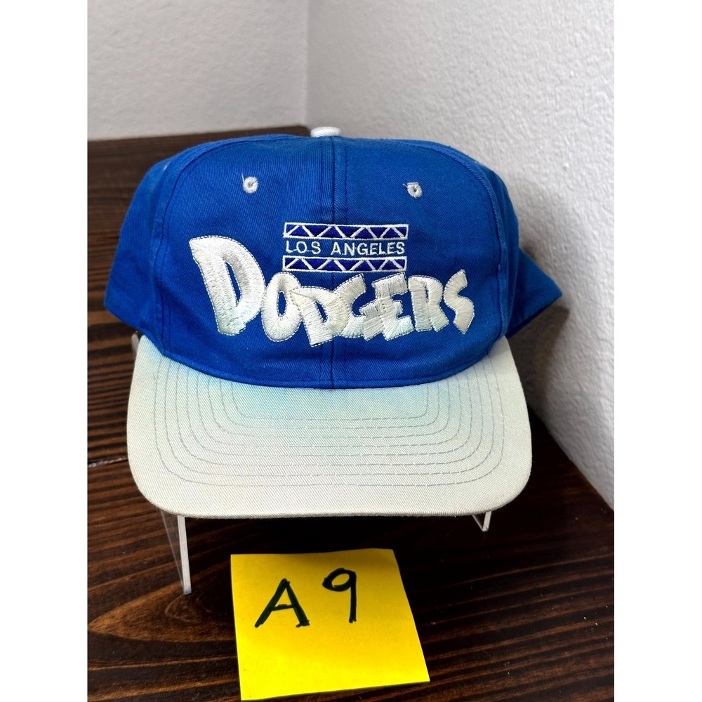 Vintage Annco Los Angeles Dodgers Baseball Cap Men Blue Adjustable Snapback Hat